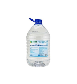 AGUA DESTILADA 5 LTS ASFER